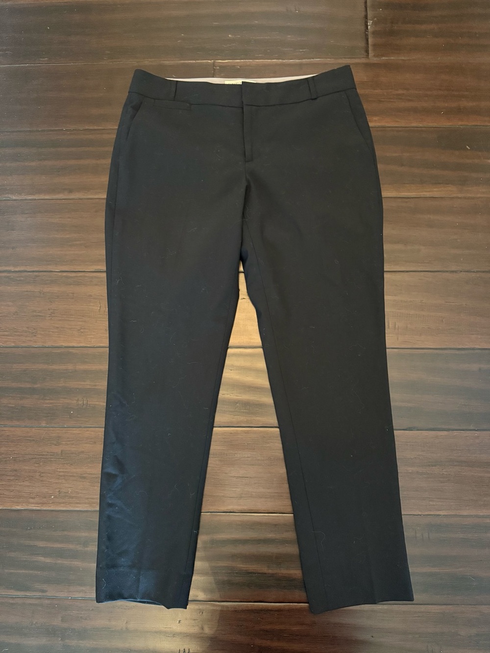 Banana Republic Logan Fit Womens Black Dress Pants - Classic Tailored Fit
